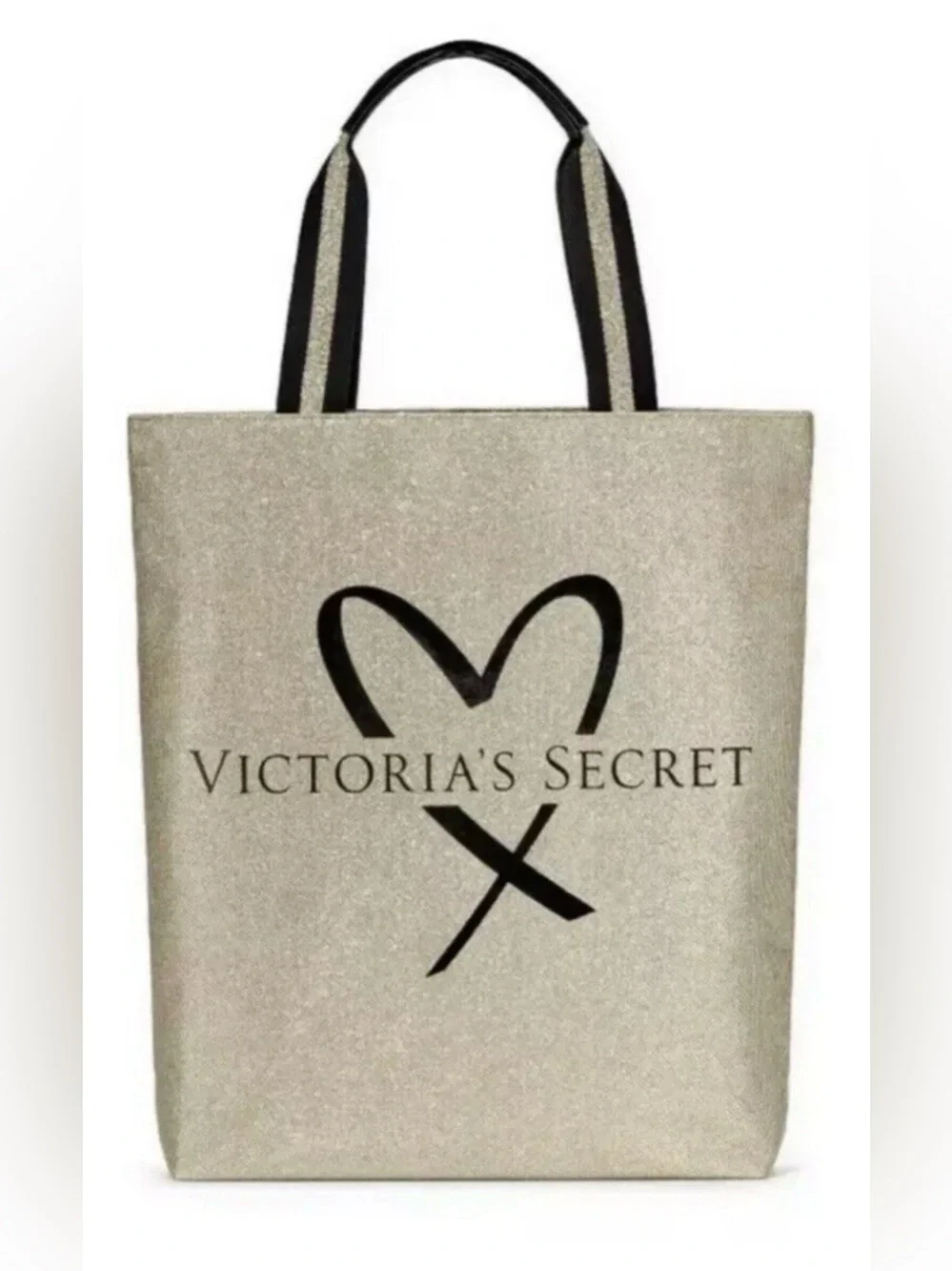 Victoria's Secret VERY SEXY OASIS Fragrance Lotion + Gold Fashion Show Tote Bag